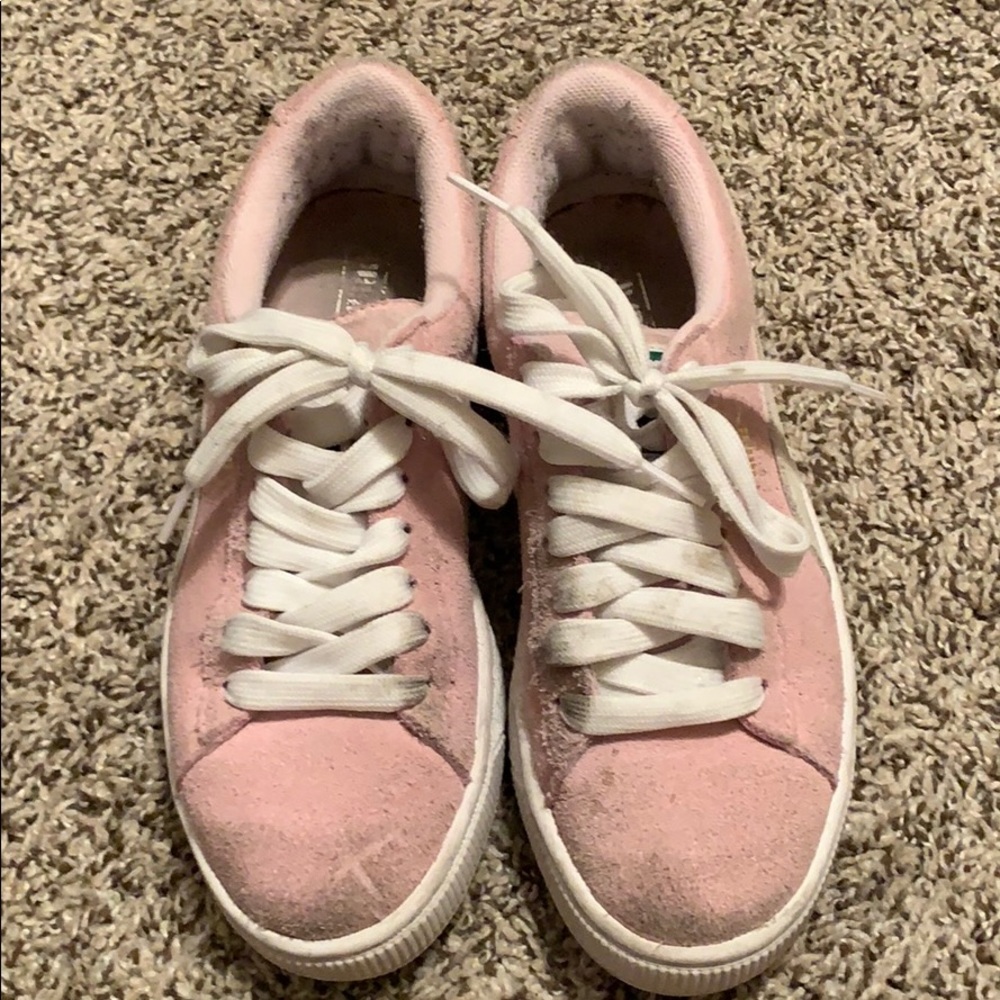 Pink Puma Sneakers